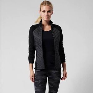 The North Face thermoball jacket hooded lightweight coat black quilted top M